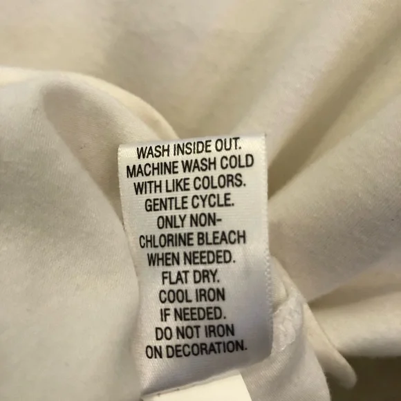 Croft & Barrow Top White Embellished neckline Blouse Size Small Beaded collar Wm - Picture 5 of 5